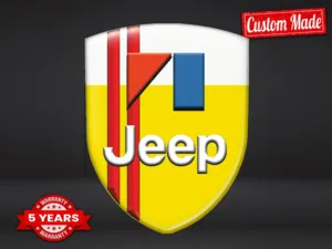 Jeep Adesivi Decalcomanie Auto su Misura Pregio Forti Design